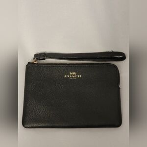 Coach Corner Zip Wristlet